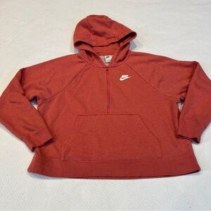 Nike quarter zip hoodie